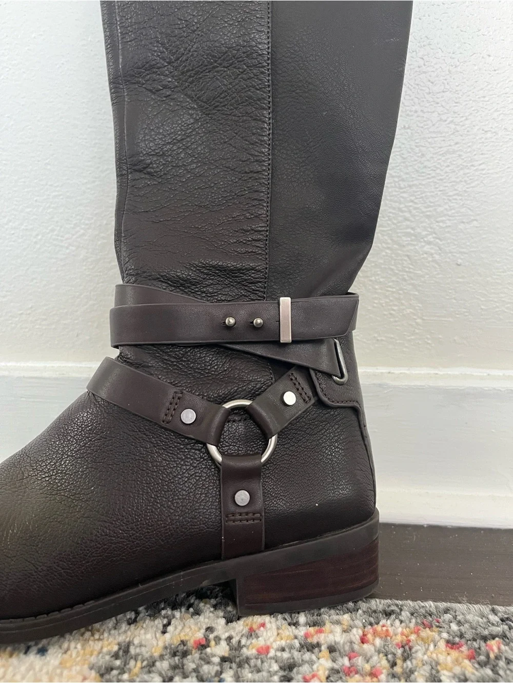 BCBGeneration Brown Harness Style Boots Size 8.5